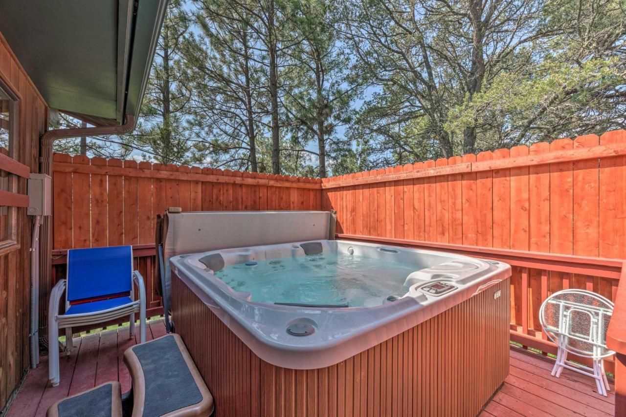 Quiet Retreat With Hot Tub - 16 Miles To Ski Apache! Руидозо Экстерьер фото